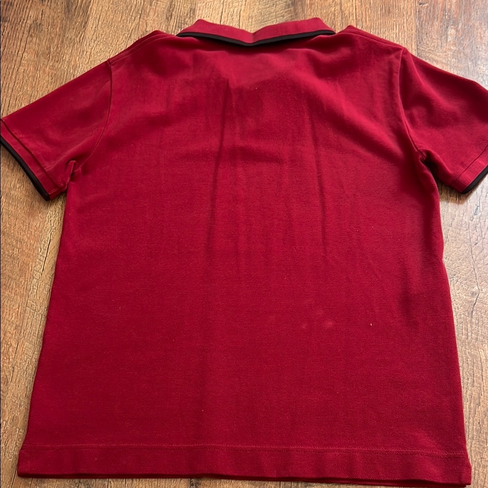 Alexandr McQueen Classic Red Polo Shirt - Picture 8 of 9